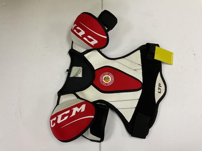 Used CCM LTP LITTLE BLACKHAWKS Junior Shoulder Pads LG 11855-S000209895