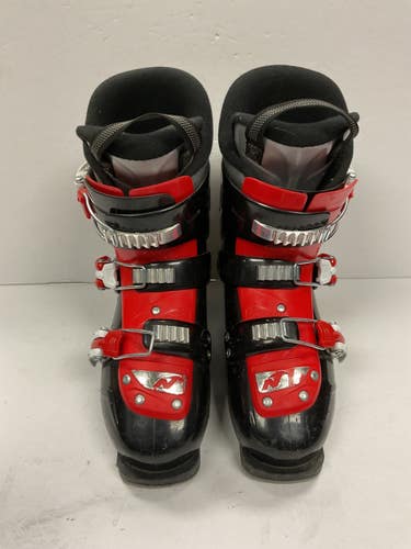 Used Nordica FIRE ARROW TEAM 3 Boys DH Ski Boot Black And Red 225 MP - J04.5 - W5.5 11855-S000210305