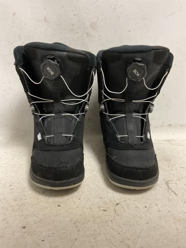 Used Head JR BOA Boys Snowboard Boots Black Junior 04.5 11855-S000210296