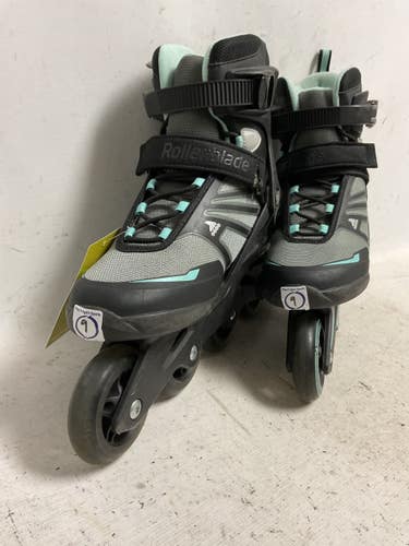 Used Rollerblade ZETRABLADE W Senior Rec Fitness Skates Black Senior 9 11855-S000210293