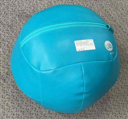 Used UGI YOGA MEDICINE BALL Medicine Ball Carolina Blue 10 lb 11855-S000210237