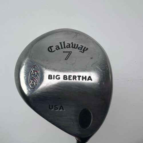 Callaway S2H2 7 Fairway Wood 21* RCH 90 90g Regular Graphite Mens RH