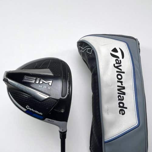 TaylorMade SIM MAX Driver 9* Accra FX 2.0 260 M4 Stiff RH HC