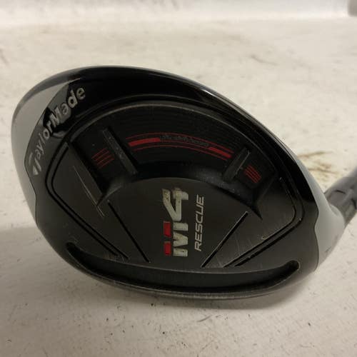 Used Taylormade M4 RESCUE Mens Hybrid Club LH 4 Hybrid 11855-S000210115
