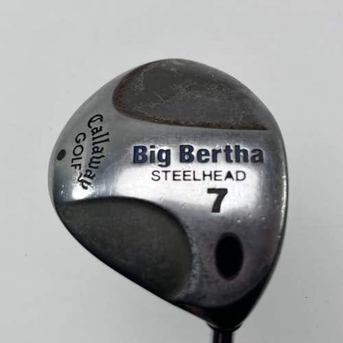 Callaway Steelhead 7 Fairway Wood 21* Memphis "10" 98 98g Stiff Steel Mens RH