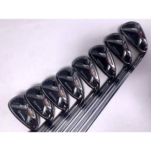 TaylorMade M2 Iron Set 4-PW+AW REAX 88g Regular Steel Mens RH
