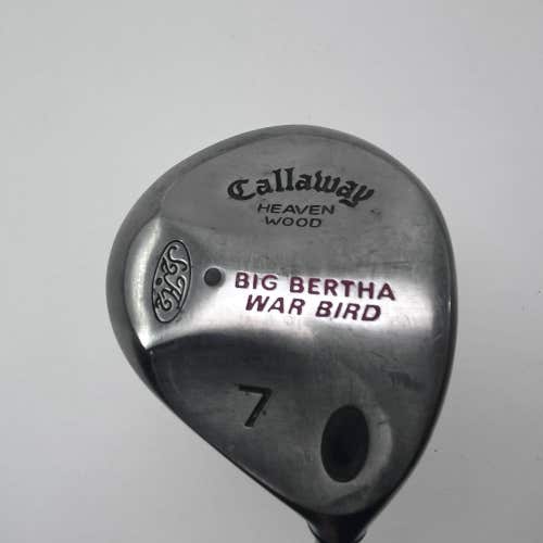 Callaway Big Bertha Warbird 7 Fairway Wood 21* RCH 90 90g Firm Graphite Mens RH