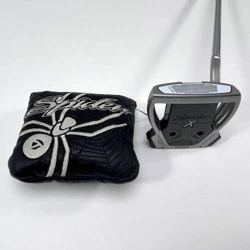TaylorMade Spider X Hydro Blast Putter 34" SuperStroke Pistol 2.0 Mens RH HC