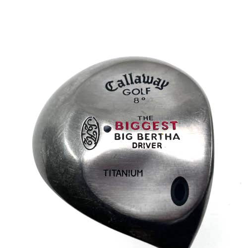 Callaway Biggest Big Bertha Driver 8* ProLite 3.5 Firm Graphite Mens RH