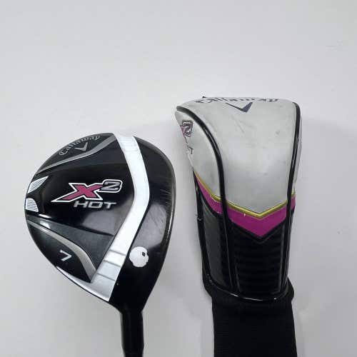 Callaway X2 Hot 7 Fairway Wood 21* Aldila Callaway X2 Hot Ladies RH