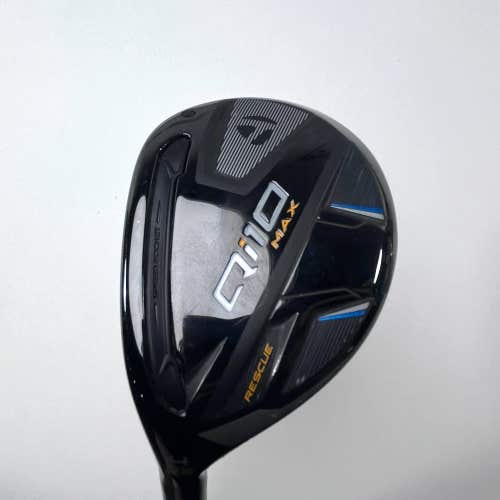 LEFTY TaylorMade Qi10 MAX 4 Hybrid 23* Fujikura Speeder NX 50g Regular LH