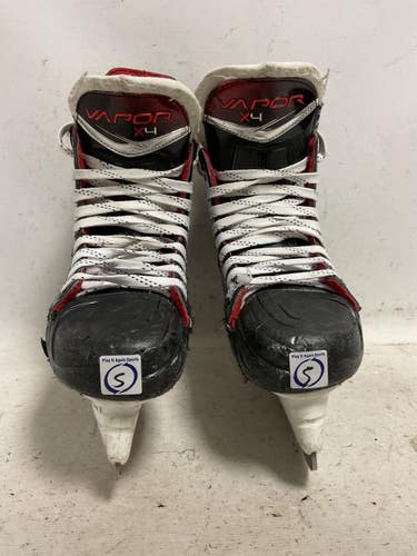 Used Bauer VAPOR X4 Senior Hockey Skate Black And Red Senior 5 11855-S000211285