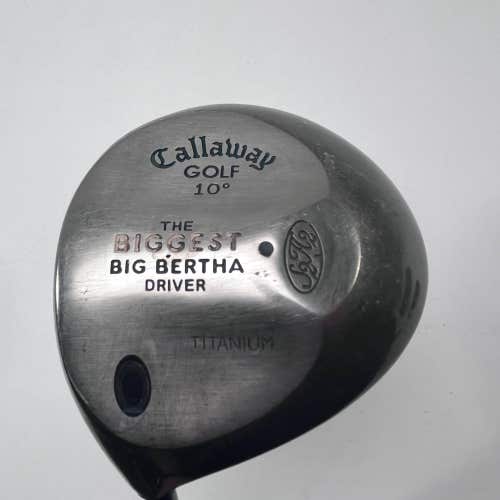 LEFTY Callaway Biggest Big Bertha Driver 10* Gems Ultralite Ladies LH