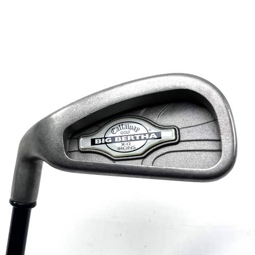 LEFTY Callaway X-12 Single 4 Iron RCH 96 96g Regular Graphite Mens LH