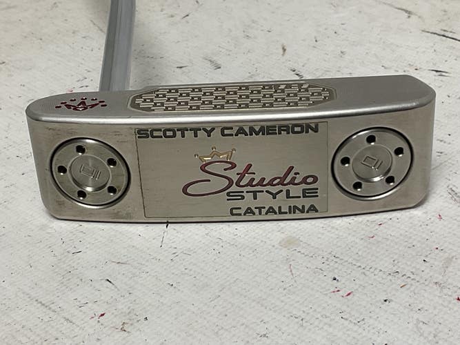 Used Scotty Cameron STUDIO STYLE CATALINA Mens Putter LH 11855-S000211262