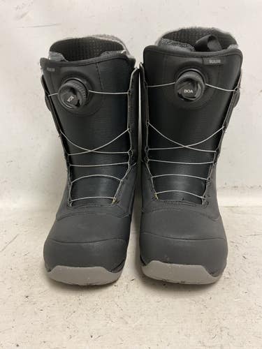 Used Burton MENS RULER BOA Mens Snowboard Boots Black Senior 11 11855-S000211248