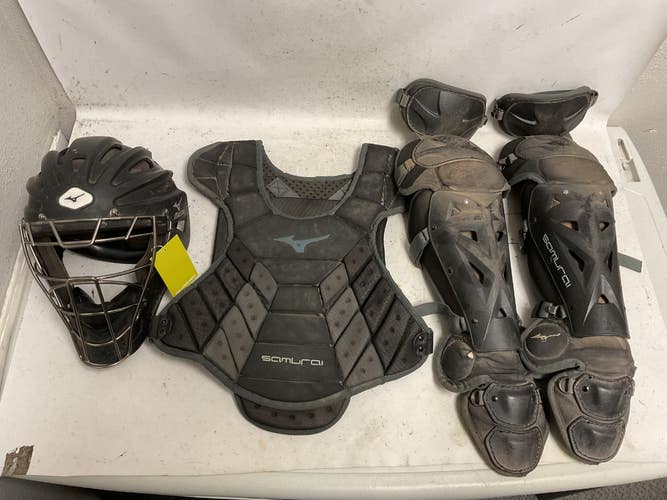 Used Mizuno SAMURAI PACKAGE SET Catchers Equipment Other 11855-S000210711