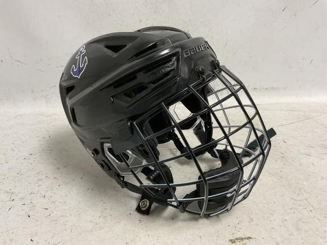 Used Bauer RE-AKT 155S Helmet Cage Combo Black SM 11855-S000210702