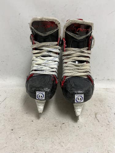 Used Bauer VAPOR X4 Senior Hockey Skate Black And Red Senior 5.5 11855-S000210678
