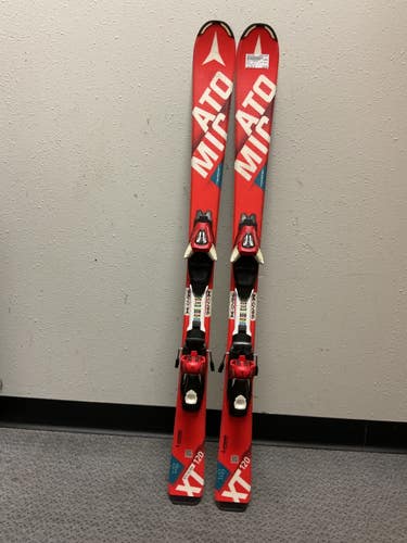 Used Atomic REDSTER Boys DH Ski/Binding Red 120 cm 11855-S000210634