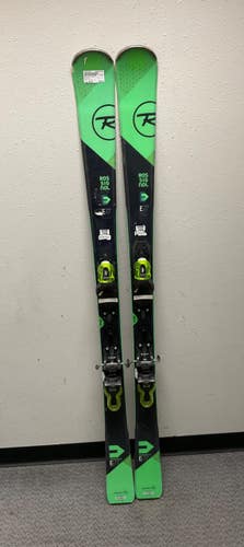 Used Rossignol EXP 77 Mens DH Ski/Binding Black And Green 160 cm 11855-S000210574