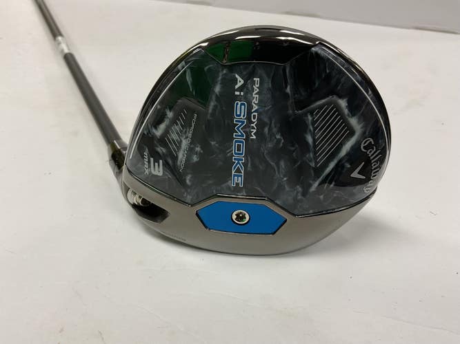 Used Callaway PARADYM AI SMOKE Mens Fairway Wood RH Royal Blue 3 Wood 11855-S000209867