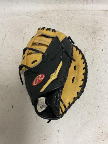 Used Rawlings GGPFB BB/SB First Base RH Throw Black And Natural 12 1/2" 11855-S000209839