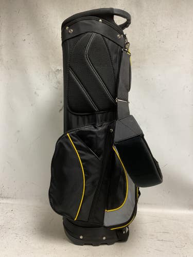 Used CART BAG Mens Cart Bag Black And Yellow 11855-S000209827