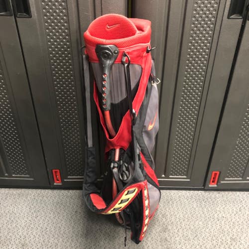 Used Nike XTREME SPORT Mens Stand Bag Red 11855-S000209804