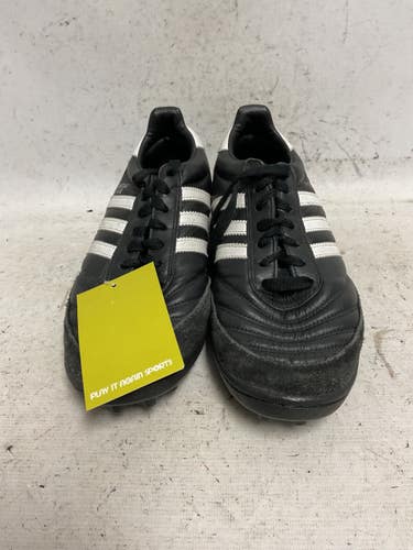 Used Adidas Soccer Indoor Shoes Black Senior 8 11855-S000210966