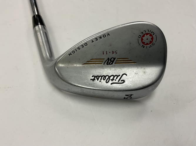 Used Titleist BV SPIN MILLED 54/11 Golf Wedge Mens RH 54 Degree 11855-S000210965