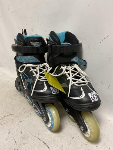 Used Rollerblade ADVANTAGE PRO XT Senior Rec Fitness Skates Black Senior 7 11855-S000210958