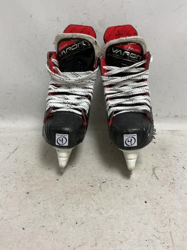 Used Bauer VAPOR X3.7 Intermediate Hockey Skate Black And Red Intermediate 4.0 11855-S000210905