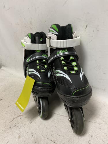 Used JIFAR INLINE SKATES EU35-38 Junior Rec Fitness Skates Black Adjustable 11855-S000210904