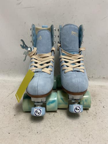 Used Impala SAMIRA QUAD SKATES Senior Roller Quad Skates Carolina Blue Senior 9 11855-S000210884