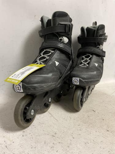 Used Rollerblade ZETRABLADE Senior Rec Fitness Skates Black Senior 12 11855-S000210865