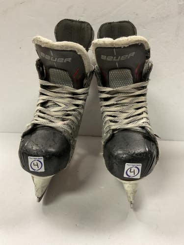 Used Bauer VAPOR X3.0 Intermediate Hockey Skate Grey Intermediate 4.0 11855-S000210866