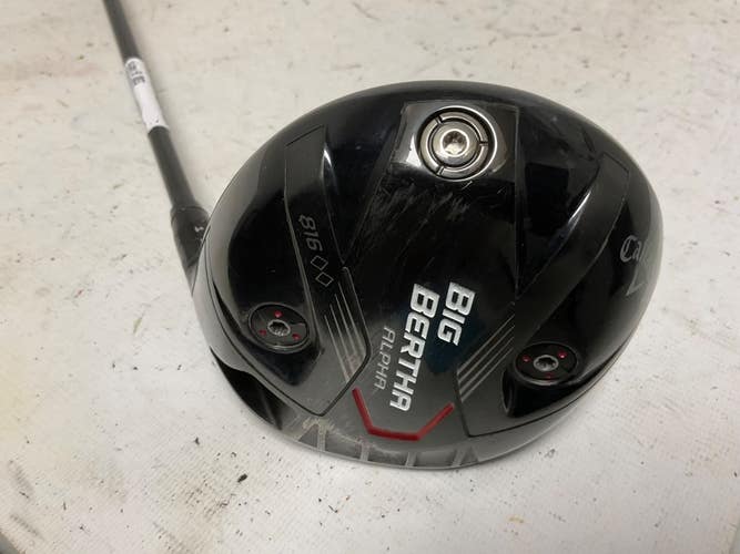 Used Callaway BIG BERTHA ALPHA 816 Mens Driver RH 9.0 Degree 11855-S000210849