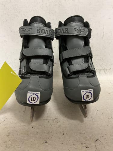Used Riedell SOAR Boys Softboot Skate Black Youth 10.0 11855-S000210847