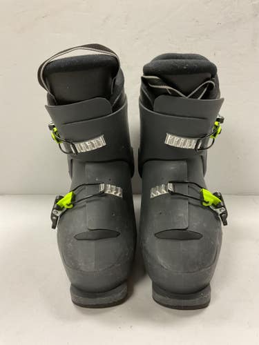 Used Alpina DUO D2 Boys DH Ski Boot Black And Neon Green 215 MP - J03 11855-S000210813