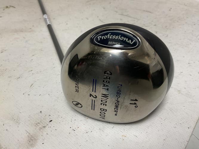 Used Turbo Power GREAT WIDE BODY Mens Driver RH 11.0 Degree 11855-S000210810