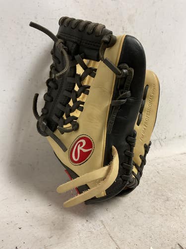 Used Rawlings GGE115MTCBPT BB/SB Glove RH Throw Black And Tan 11 1/2" 11855-S000210786