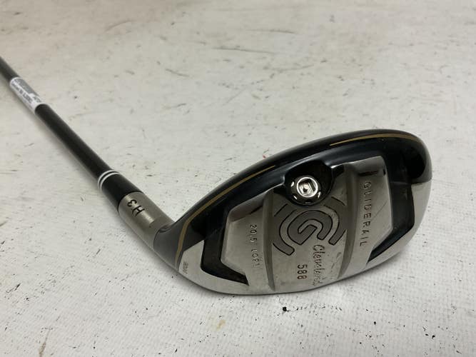 Used Cleveland 588 GLIDERAIL Mens Hybrid Club RH 3 Hybrid 11855-S000210770