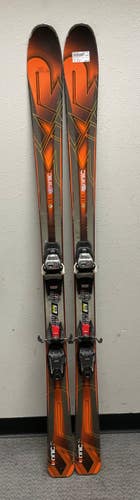 Used K2 IKONIC 80 Mens DH Ski/Binding Black And Red 170 cm 11855-S000210553