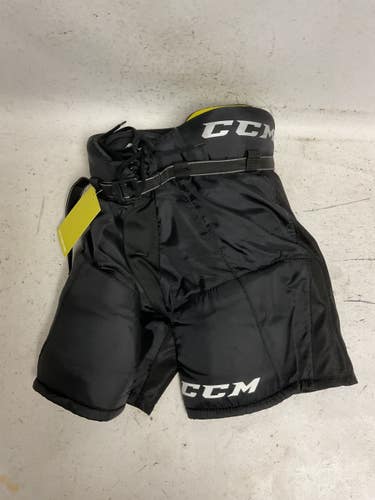 Used CCM TACKS 9550 Youth Pant Black And Yellow LG 11855-S000210471