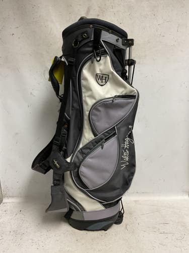 Used Walter Hagen STAND BAG Mens Stand Bag Grey And Black 11855-S000210362