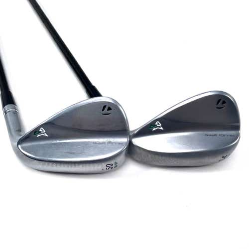 TaylorMade Milled Grind 4 Chrome Wedge Set 50* 9 | 54* 11 TT DG Stiff Mens
