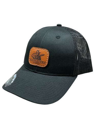 Atlanta Gladiators Black Iron Team Issued Hockey Hat 1250