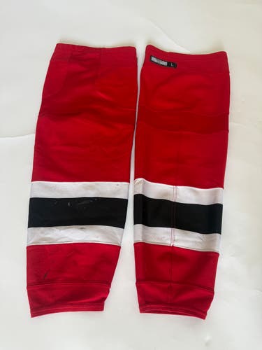 NHL Chicago Blackhawks Reebok Edge - Pro Stock Sock - Size L