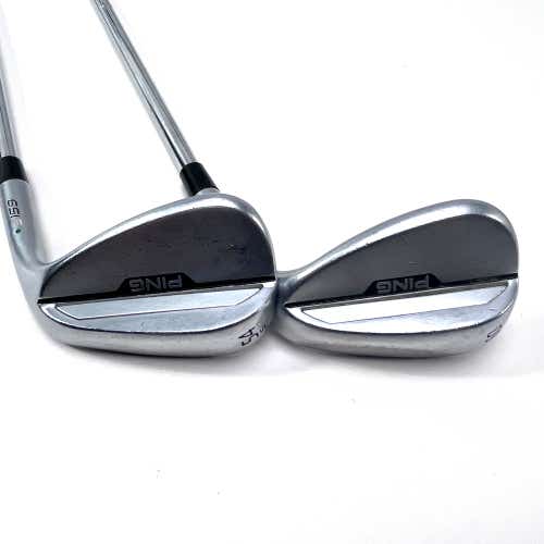 Ping s159 Chrome Wedge Set 54* 12 | 60* 10 Green Dot 2* Up TT DG S300 130g RH